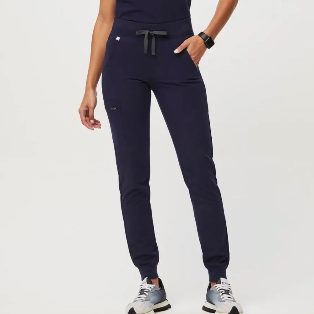 Women's Navy Jogger Scrub Pants